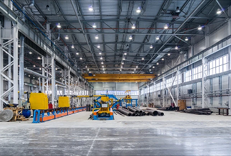 Экспозиция на фабрике и складе